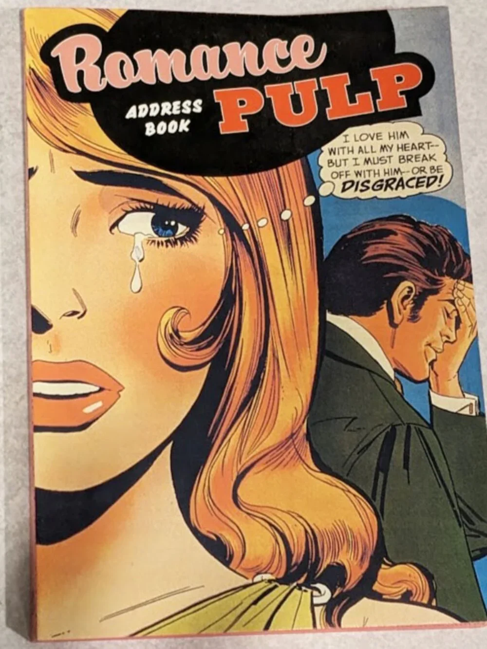 Vint. ROMANCE PULP Address Bookby DC Comics